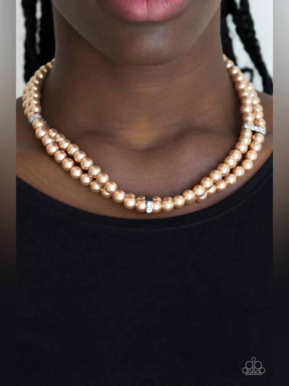 ❤️‍🔥5/$25❤️‍🔥 Put On Your Party Dress Brown Necklace